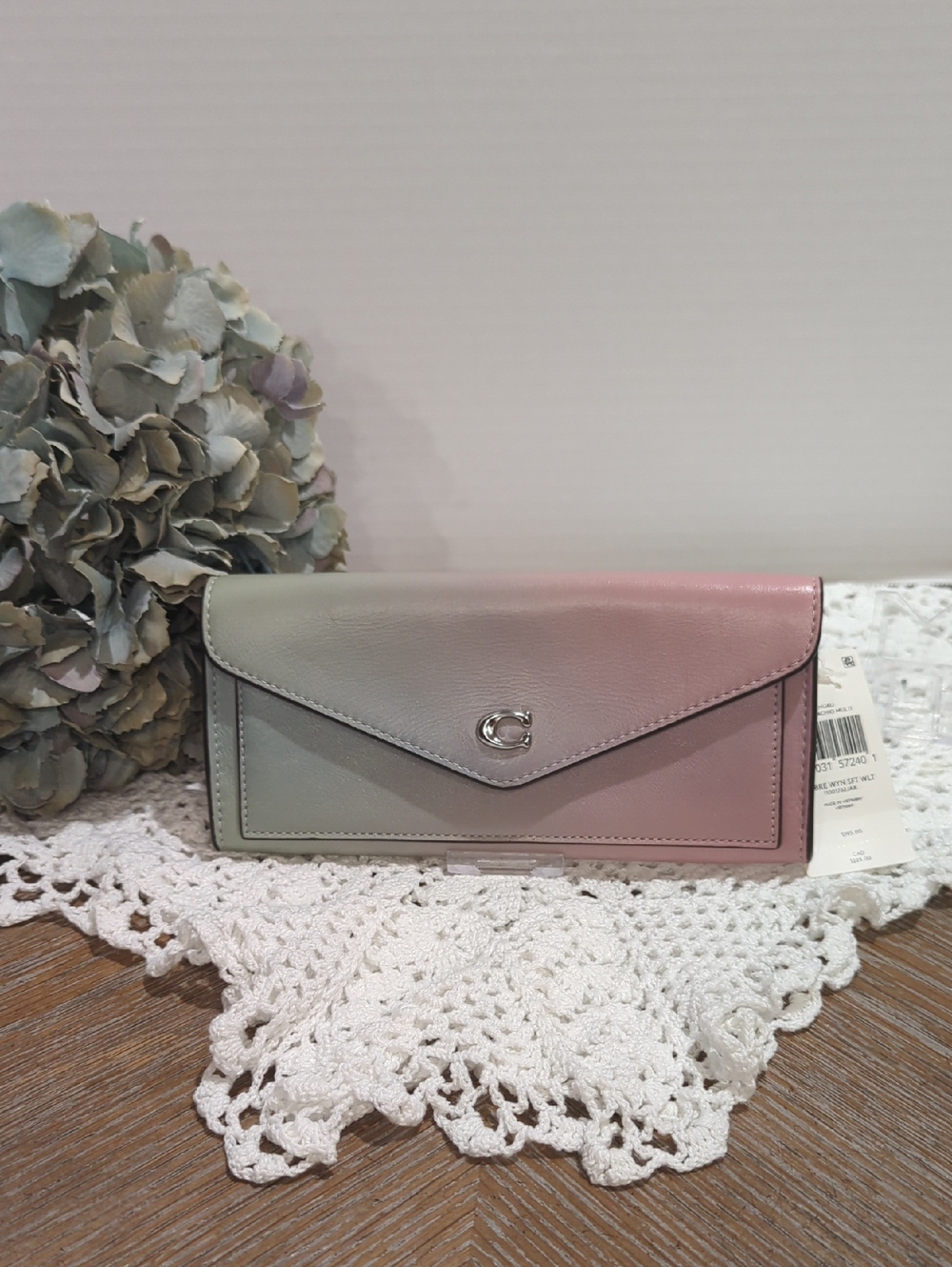 🍍Coach Wyn Soft Wallet in Ombre (Style No. CA262)